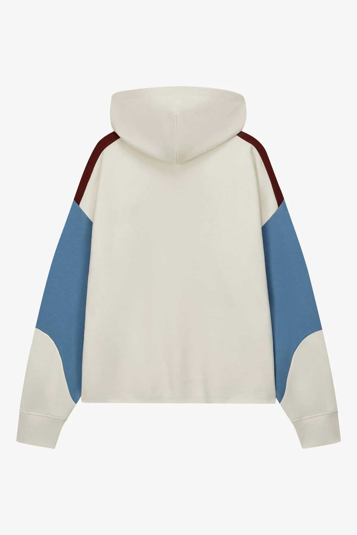 VOGUE Hoodie Cream Panel Details - Image 6