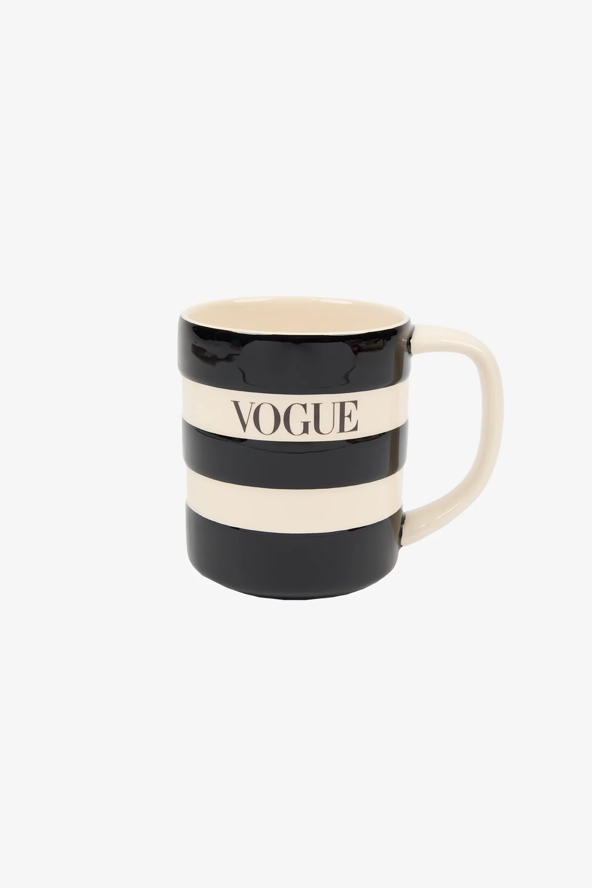 VOGUE Mug Striped Black - Image 3