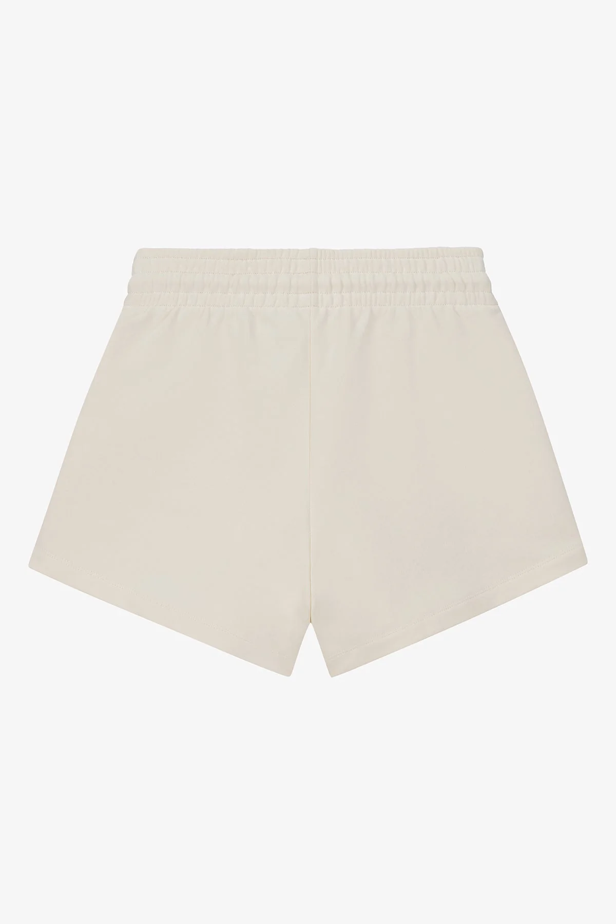 VOGUE Shorts Cream Embroidered Tonal Logo - Image 6