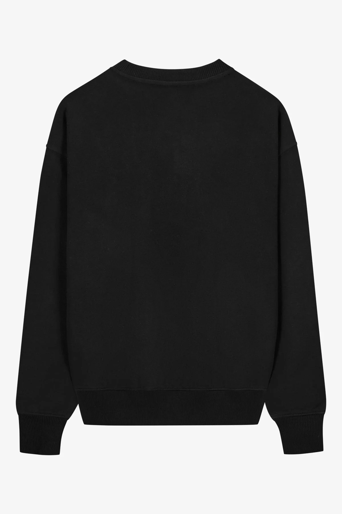 VOGUE Sweatshirt Black Embroidered Cream Logo - Image 6