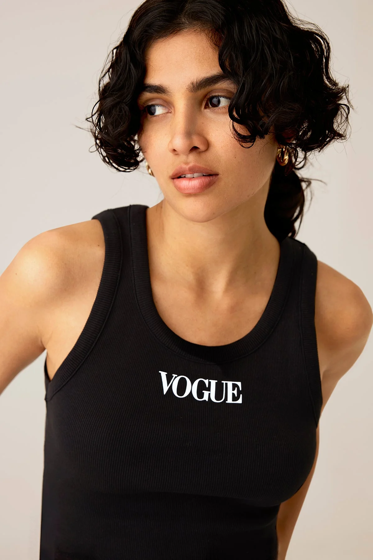 VOGUE Tank Top Black Logo - Image 3