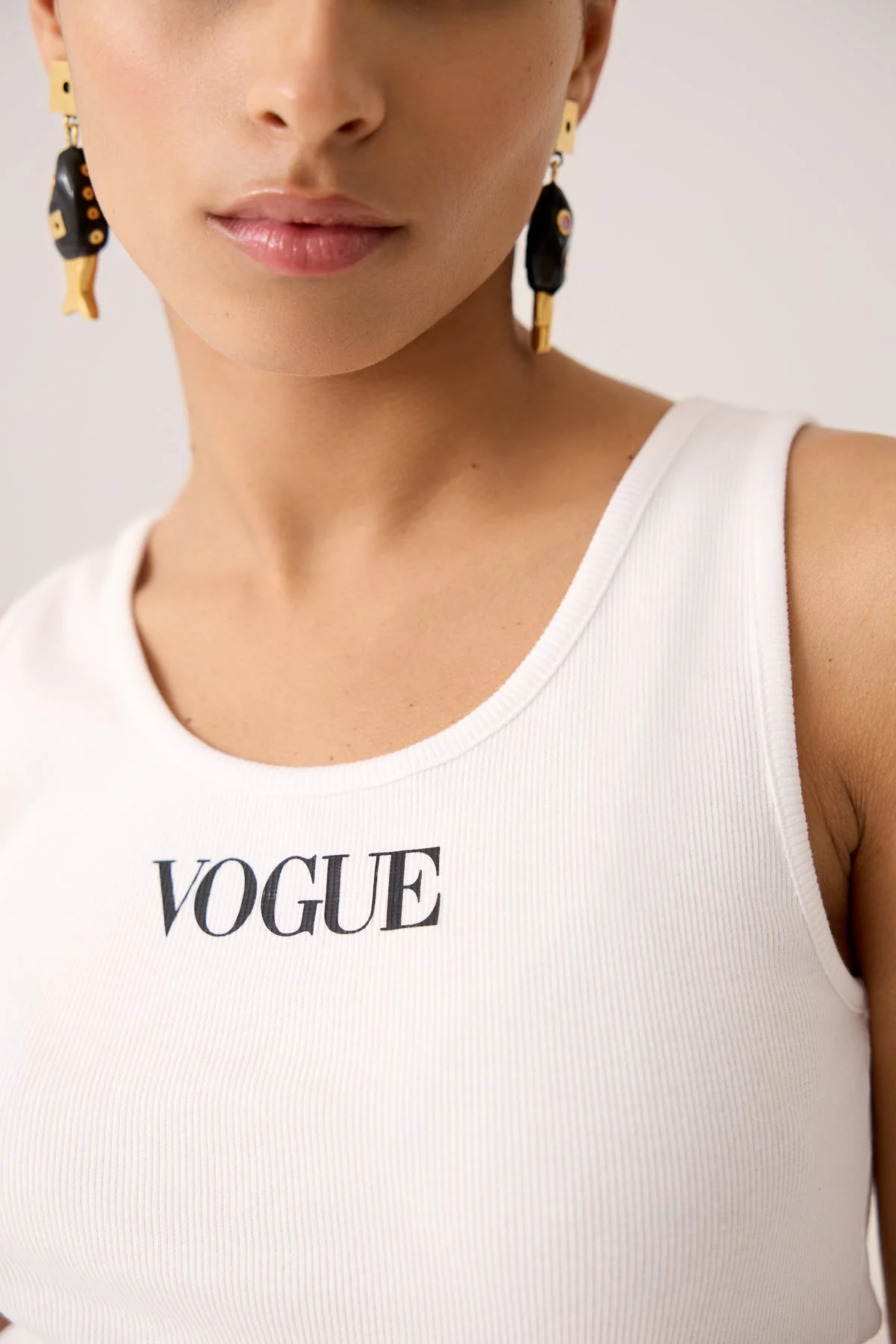 VOGUE Tank Top White Logo - Image 6